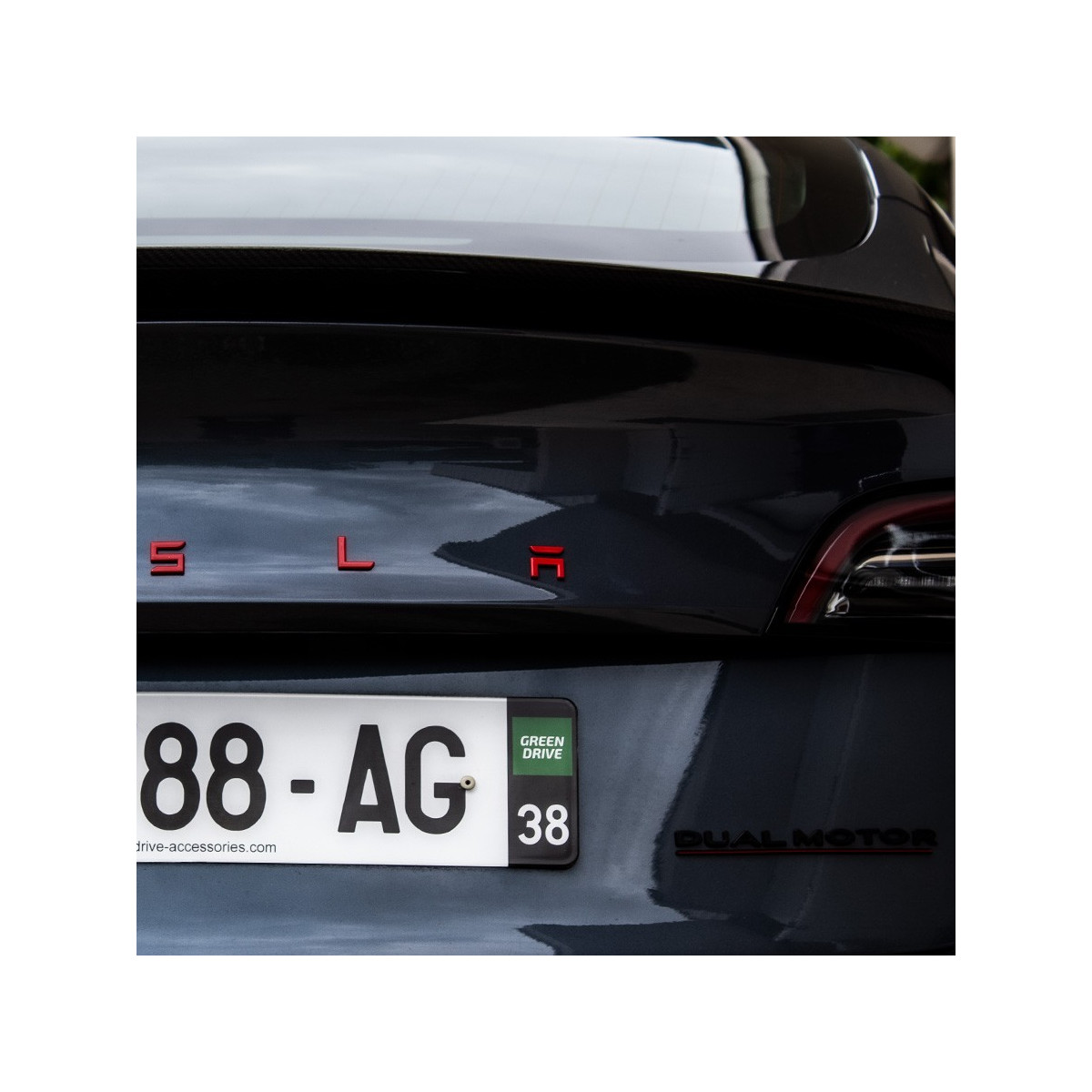 Logo til bagagerum i roadster-stil – Tesla Model S , X, 3 og Y