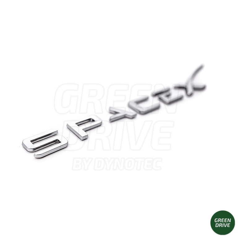 Tesla Emblemă "SPACE X" pentru compartimentul pentru bagaje din spate - modelele S, X, 3 și Y
