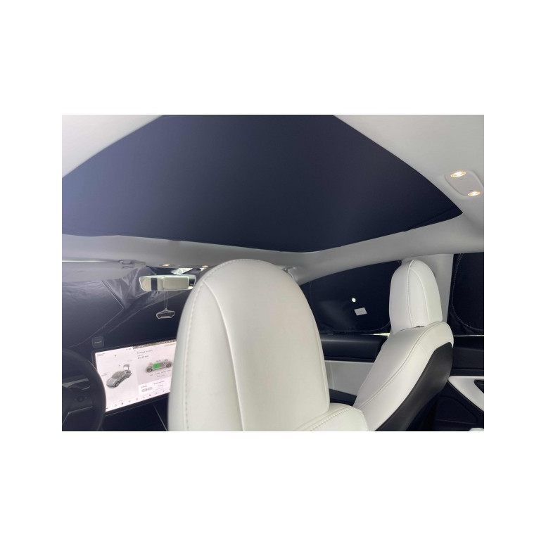 Para-sol para vidro lateral para campismo - Tesla Model Y