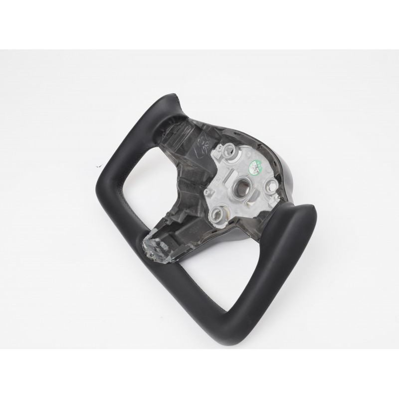 Yoke Steering Wheel, Ergonomic Grip Car Steering Wheel for Model Y 2021 To  2024 (black)