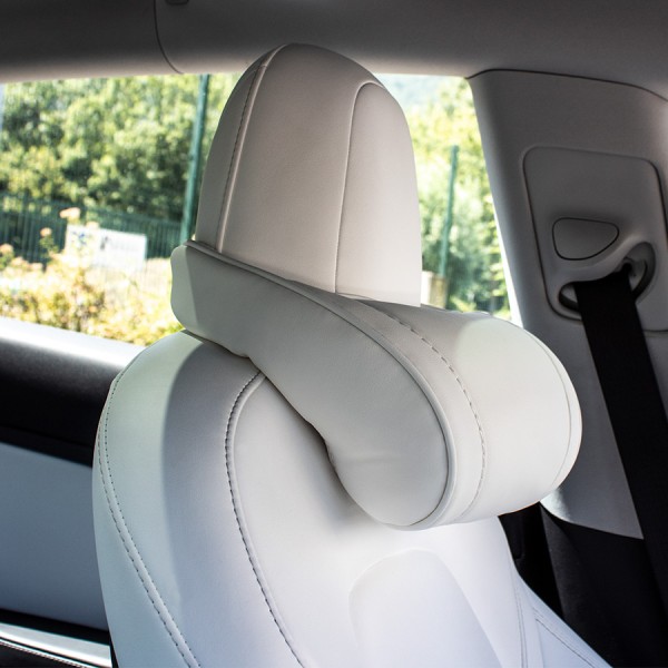 Oreiller de cou de voiture Oreiller d'appui-tête pour Tesla Model 3 Y X S  Siège d'automobile Repose-cou Support de tête de siège automatique Oreiller  Accessoires de voiture