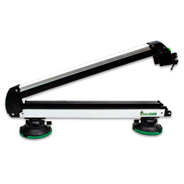 TreeFrog ski and snowboard rack with suction cups for Tesla Model 3 , Y, S and X