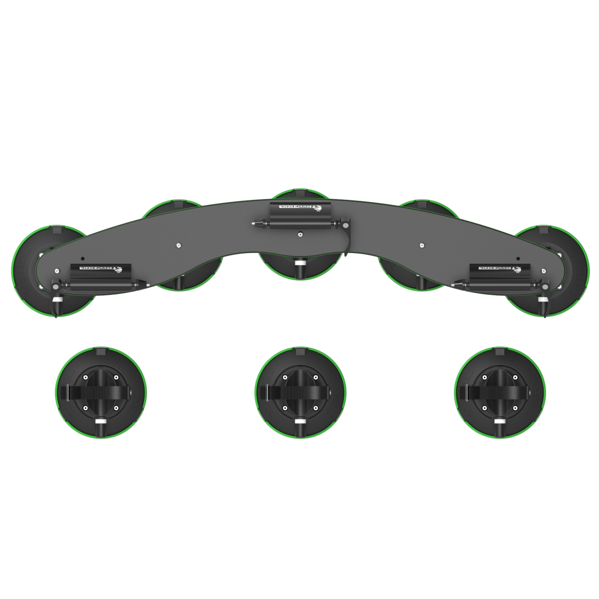Porte-vélo à ventouses TreeFrog pour Tesla Model 3, Y, S et X