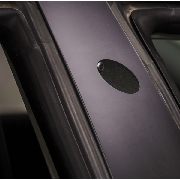 PPF glass central pillar protection for Tesla Model Y