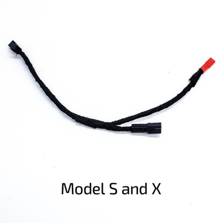 LED-verlichting rondom de frunk voor Tesla