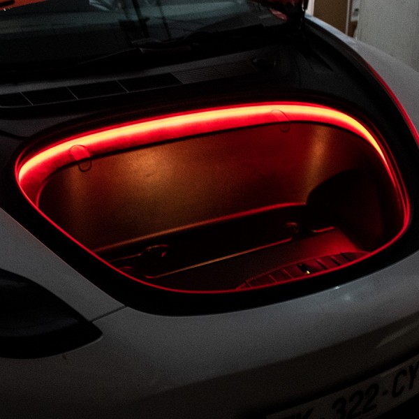 Tesla-Ambientebeleuchtung für den vorderen Kofferraum für Model 3