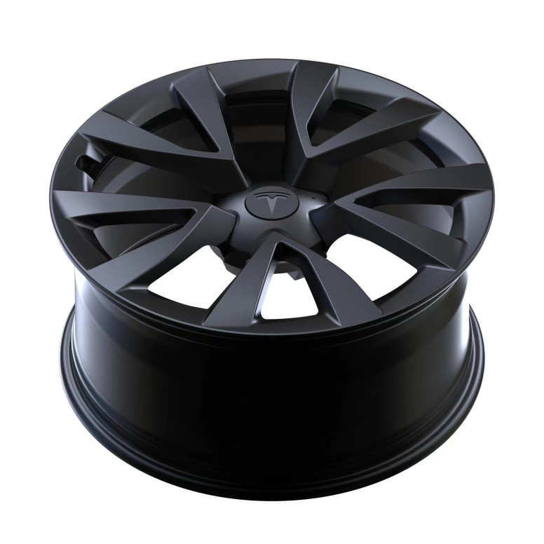 Lot 4 jantes forgées réplique Cyberstream pour Tesla Model S, X, 3 et Y