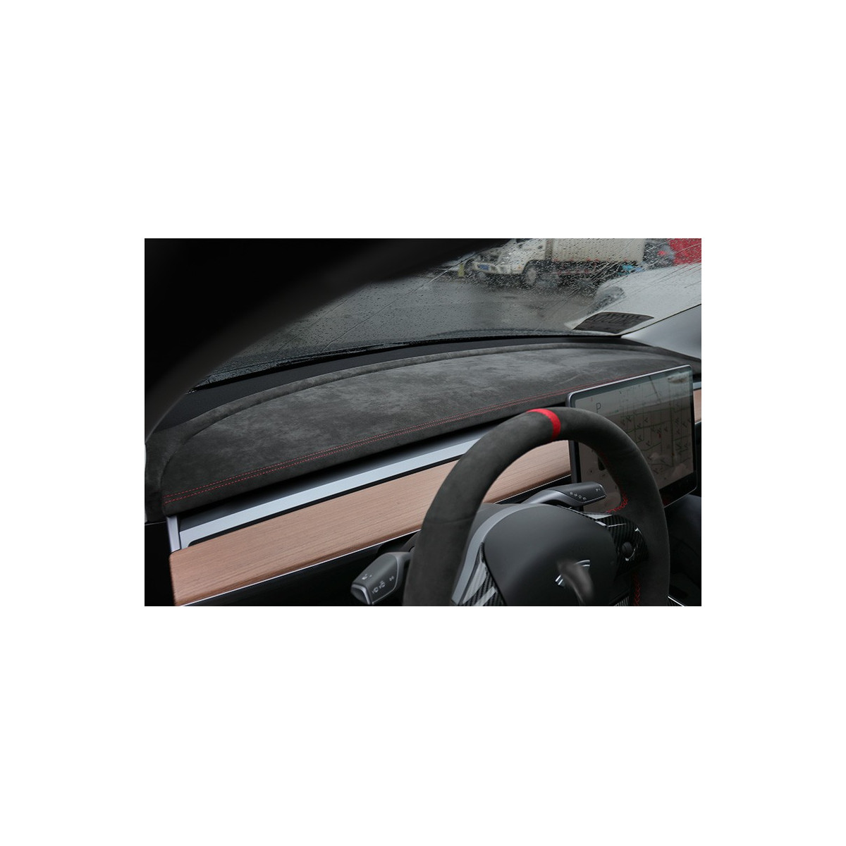 Aito Alcantara®-kangaskojelauta Tesla Model 3 ja Model Y