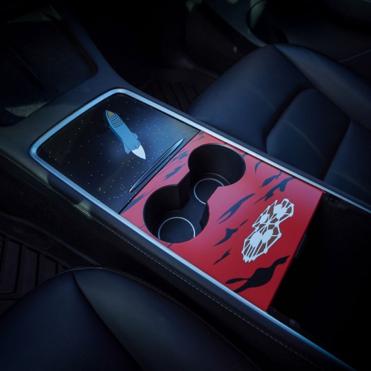 Mars center console cover (limited edition) - Tesla Model 3 and Y