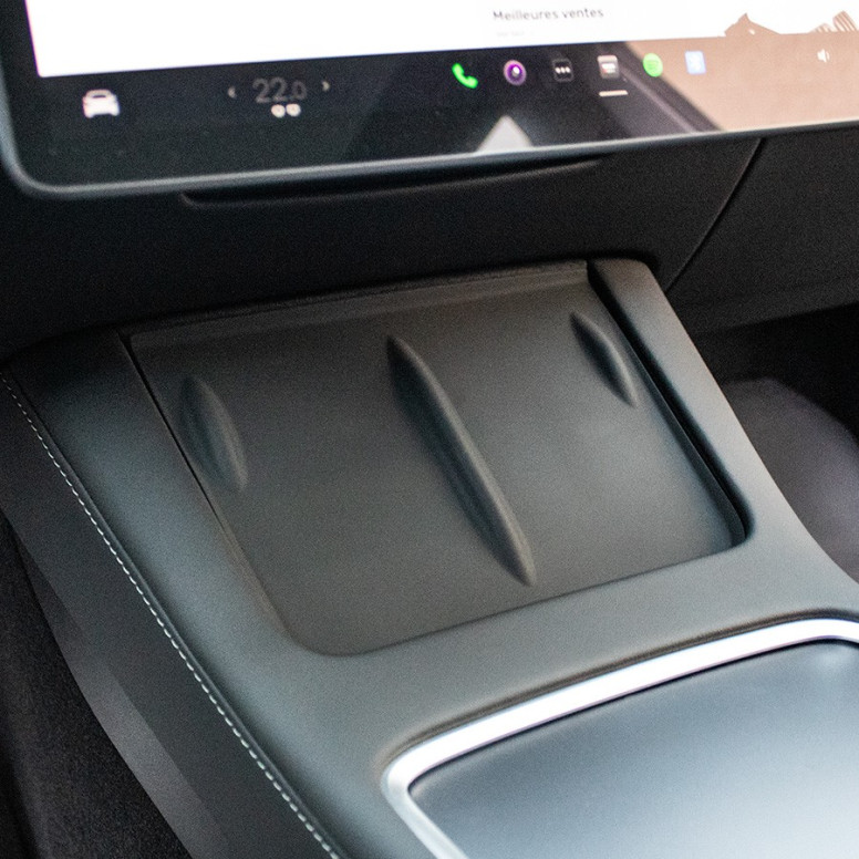 Halkfri matta för laddningsplattan till Tesla Model 3 och Model Y 2021+