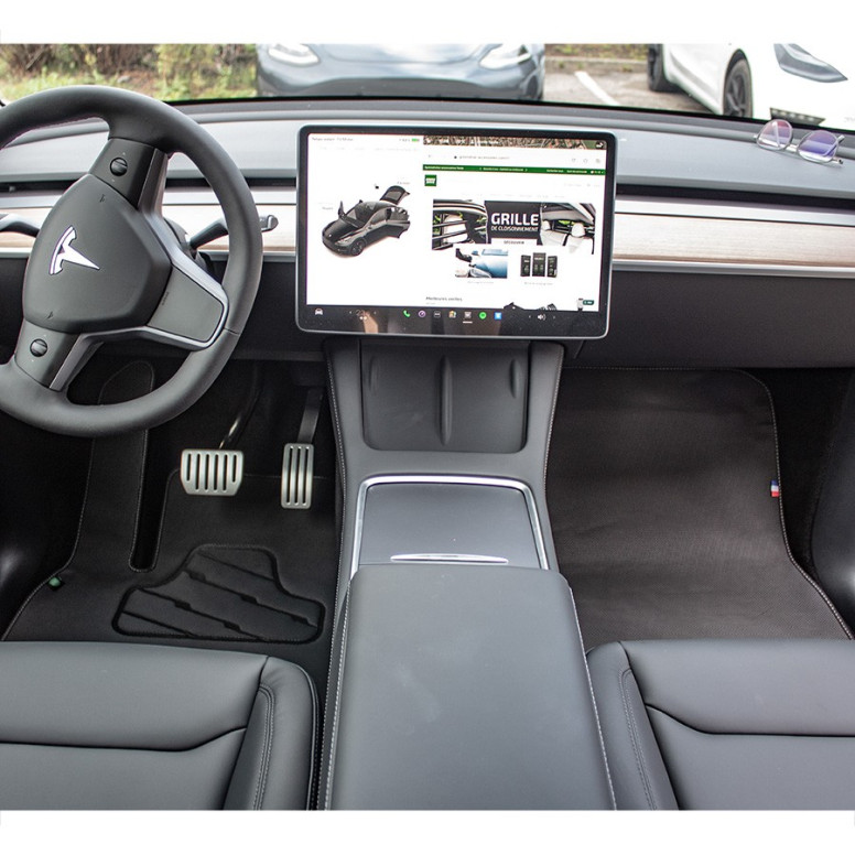 PVC-Fußmatten für den Innenraum des Tesla Model Y