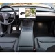 Adapted and shaped 3D mats - Tesla Model Y