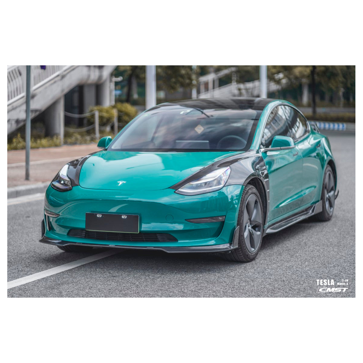 copy of Carbon etulokasuojan korvaava CMST Tesla Model Y