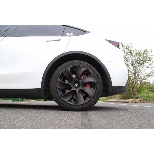 Tesla Model Y Felgenschaden durch Radkappen 