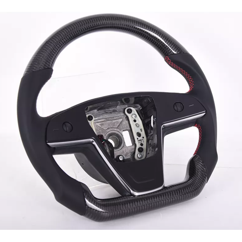 Volan Yoke rotund personalizat pentru Tesla Model S și Model X 2022+