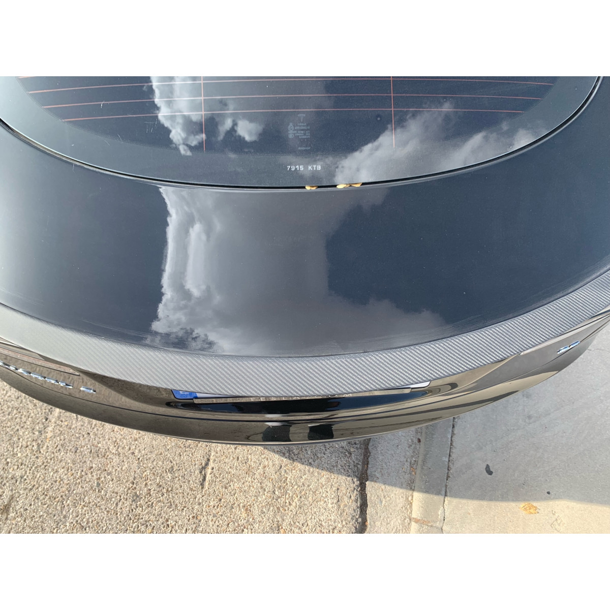 Spoiler suorituskyky Plaid for Tesla Model S