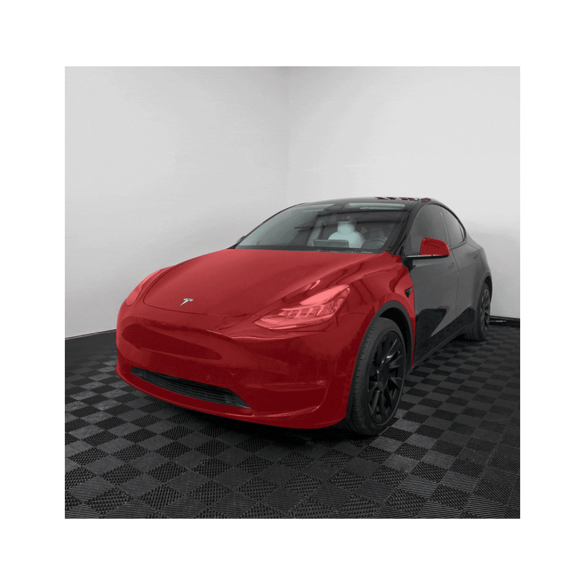 Fullständigt PPF-skydd på framsidan för Tesla Model Y