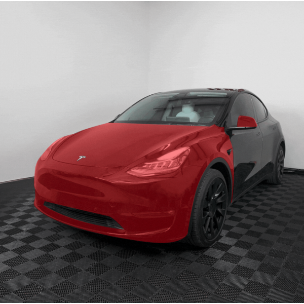 Lackschutzfolie Tesla Model 3 Highland: Stoßstange & Motorhaube