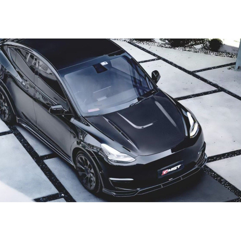Καπό από ανθρακονήματα έκδοση 1 CMST® για Tesla Model Y