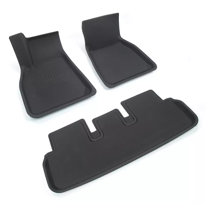 Alfombrillas 3D adaptadas y conformadas para Tesla Model S Plaid y LR 2021+
