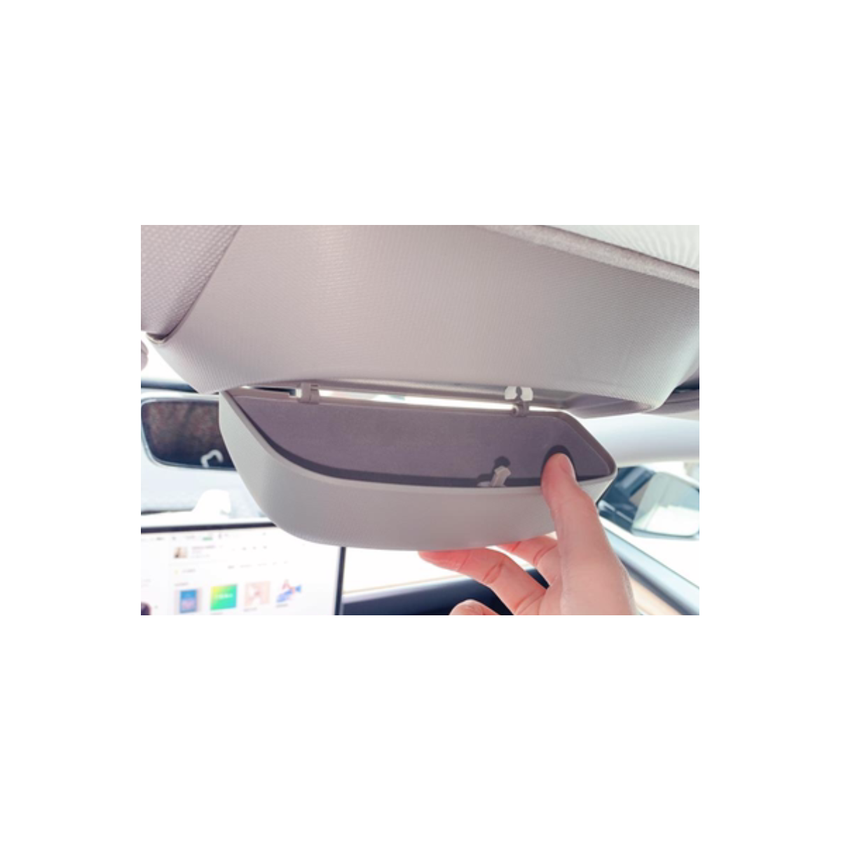 Suport pentru ochelari la plafon pentru Tesla Model 3 și Model Y