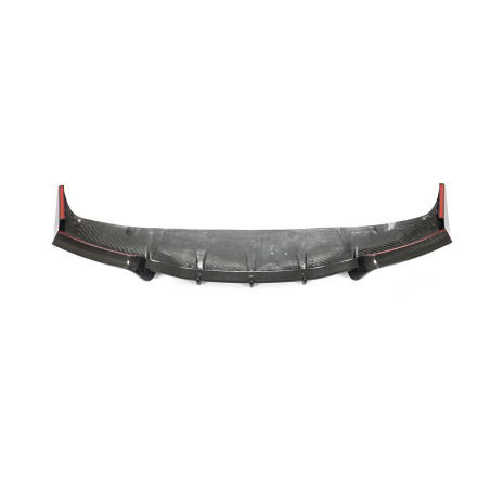 Diffuseur Arrière Fibre De Carbone Mate Pour Tesla Model Y 2020-2024 - Remplacement Direct, Look Sportif, Installation Facile