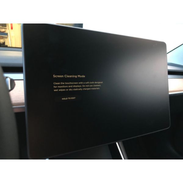Schutzglas Mittelbildschirm mit Installationsanleitung für Tesla