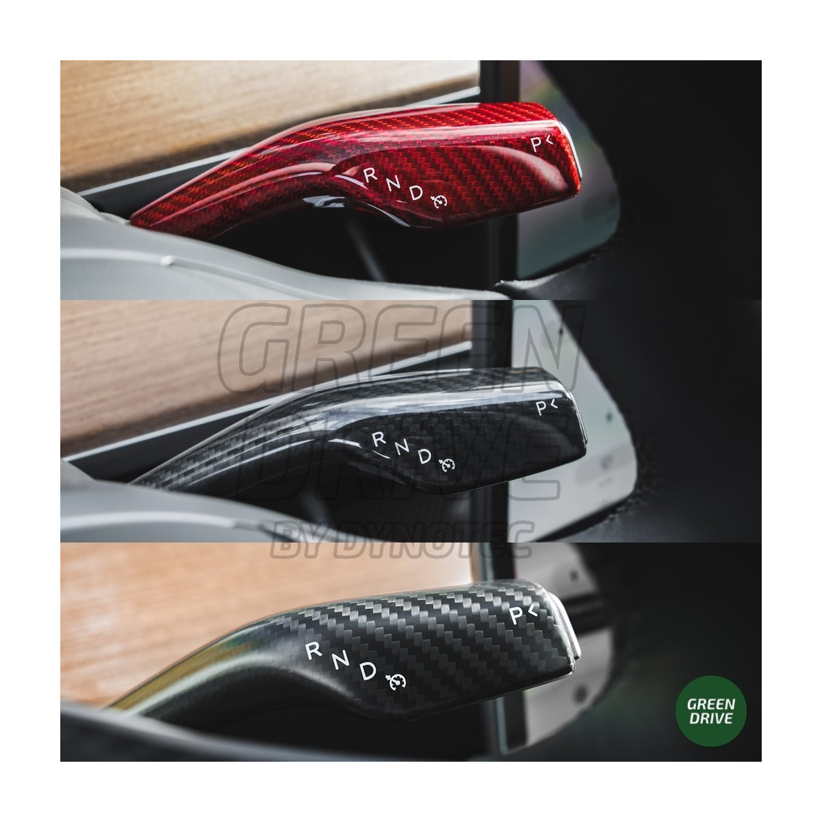 Insert comodo en carbone - Tesla Model 3