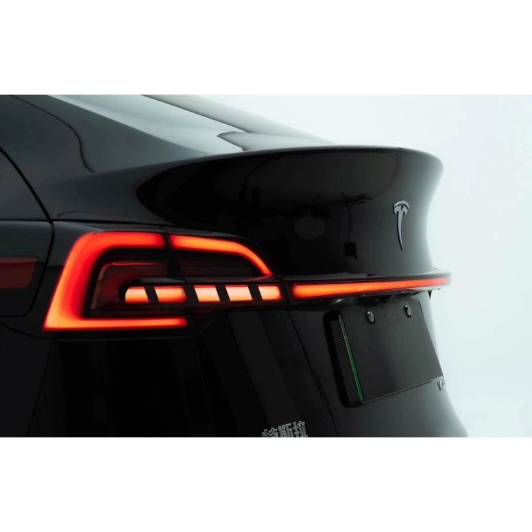 Substituição de luzes traseiras com barra LED para Tesla Model 3 e Model Y