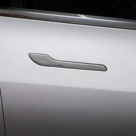 Ochrona PPF wokół klamek drzwi do Tesla Model 3 i Model Y