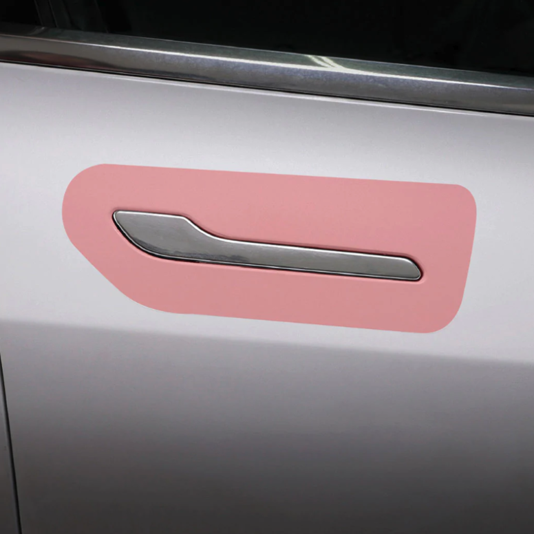 PPF-suoja ovenkahvojen ympärillä Tesla Model 3 ja Model Y