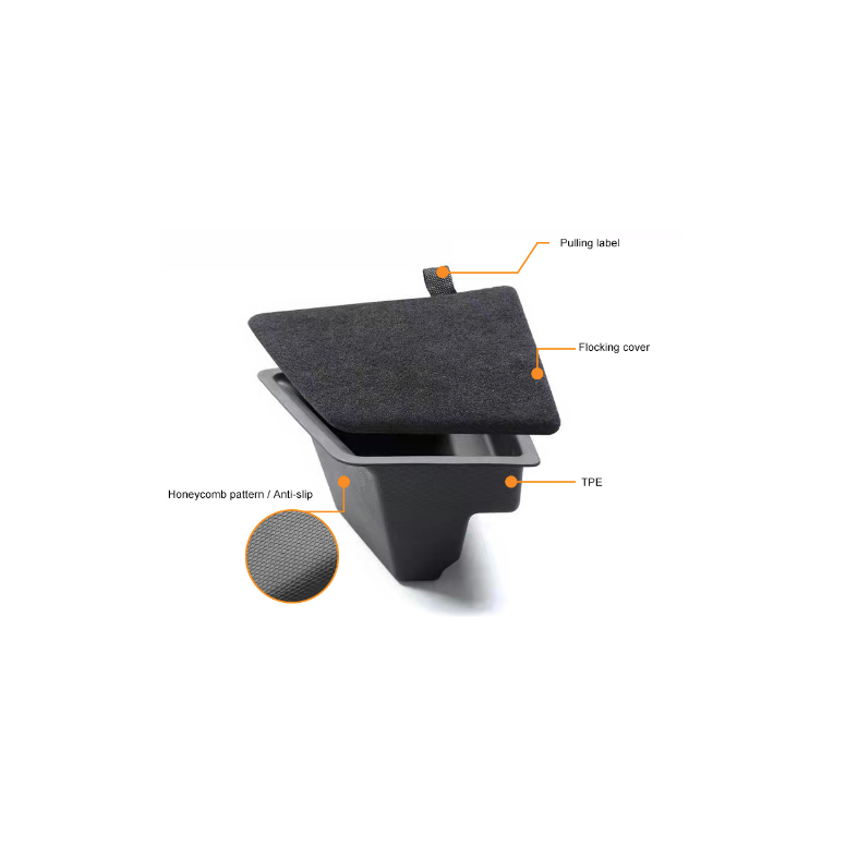 Organizator lateral pentru portbagajul modelului Tesla Model 3