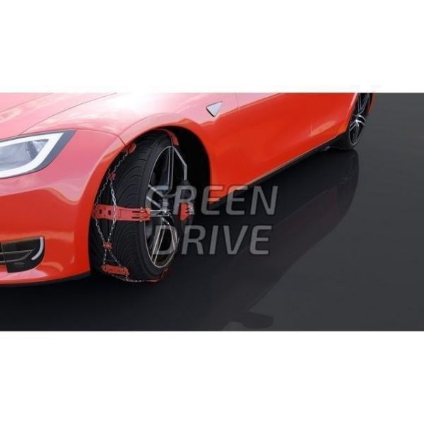 Correntes frontais de poliuretano - Tesla Model Sx e 3