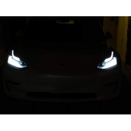 Insert phare avant - Tesla Model 3