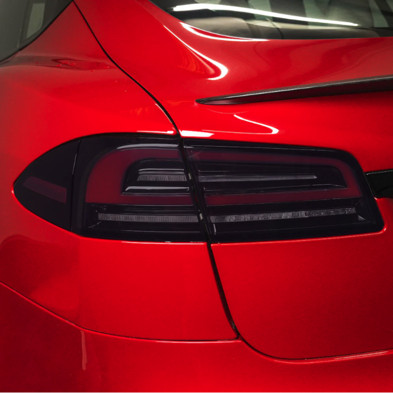 Προστασία πίσω φώτων PPF για Tesla Model S 2022+