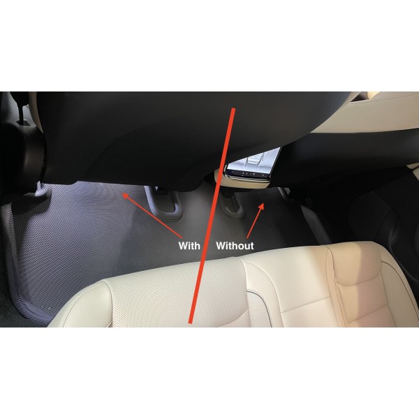 Illuminazione LED di ricambio per il vano piedi posteriore per Tesla Model S e Model X Plaid e LR 2021+