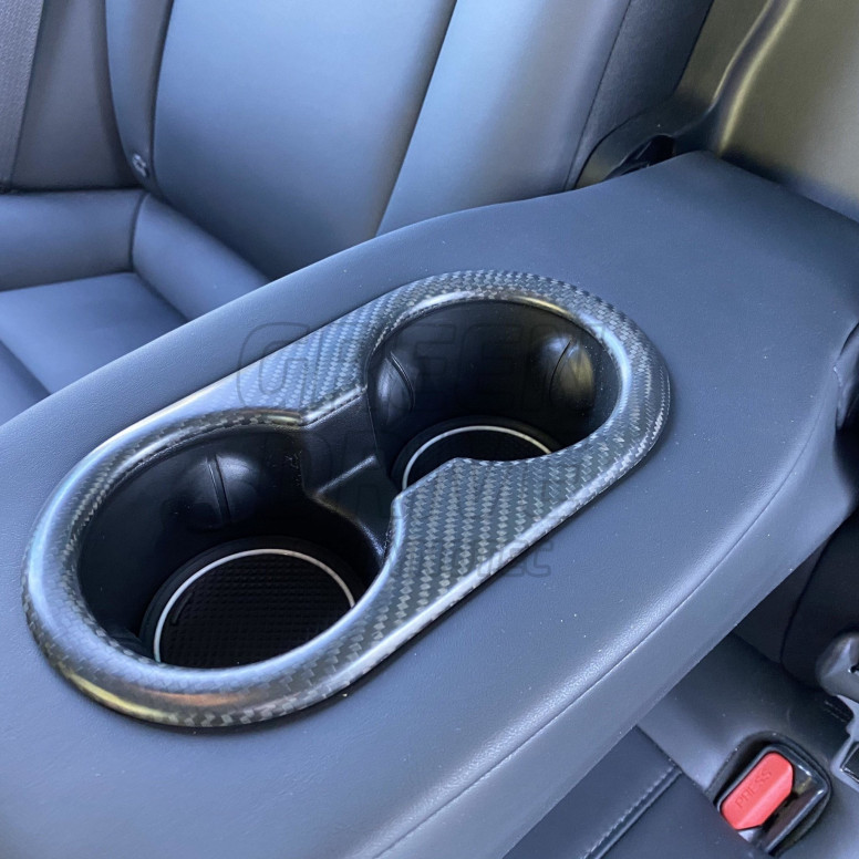 Kopholderindsats i carbon til Tesla Model 3 og Y