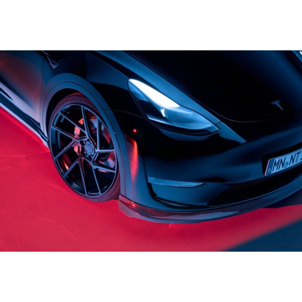 Spoiler anteriore/blade in carbonio Novitec® per Tesla Model Y