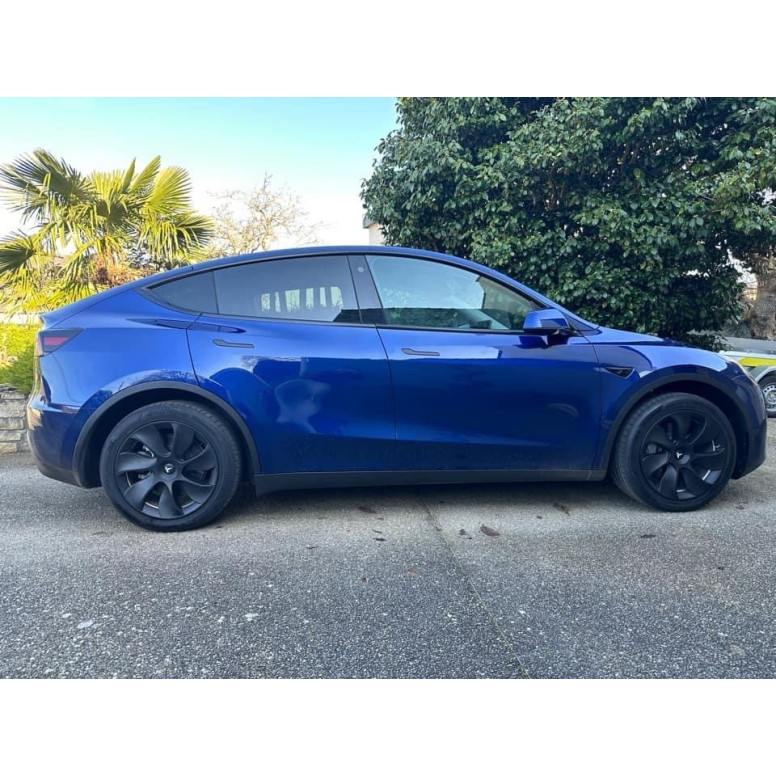 Sett med 4 stk. 19-tommers Uberturbine-felgdekk til Tesla Model Y