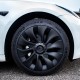 Sæt med 4 Uberturbine 18 tommer hjulkapsler til Tesla Model 3 2017-2023