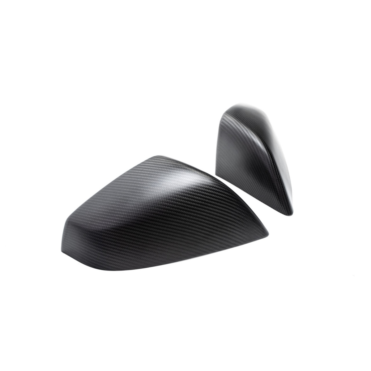 Coques rétroviseurs en carbone pour Tesla Model S LR & Plaid 2022 +