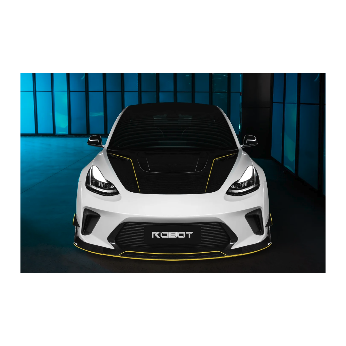 Tesla Bara de protecție frontală și lama frontală HACKER Narrow Body RobotCraftsman® pentru Model 3