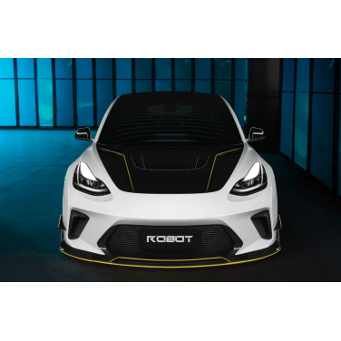 HACKER Narrow Body RobotCraftsman® forreste kofanger og klinge til Tesla Model 3