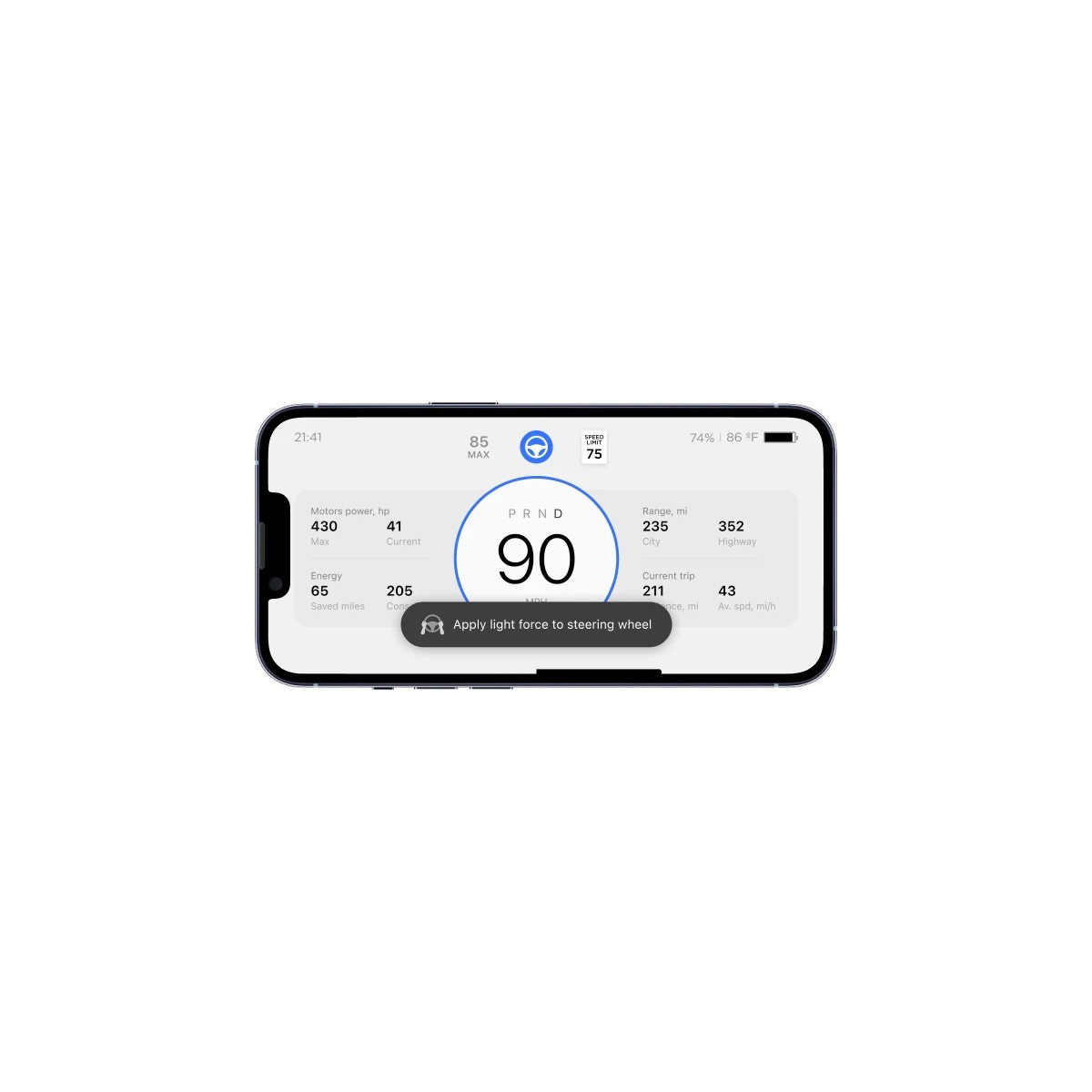 Tesla Model 3 Teslogic V2 το φορητό ταμπλό στο smartphone σας για και Model Y