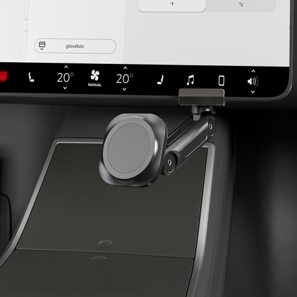 Support de téléphone chargeur MagSafe contour d'écran pour Tesla Model 3 et  Model Y