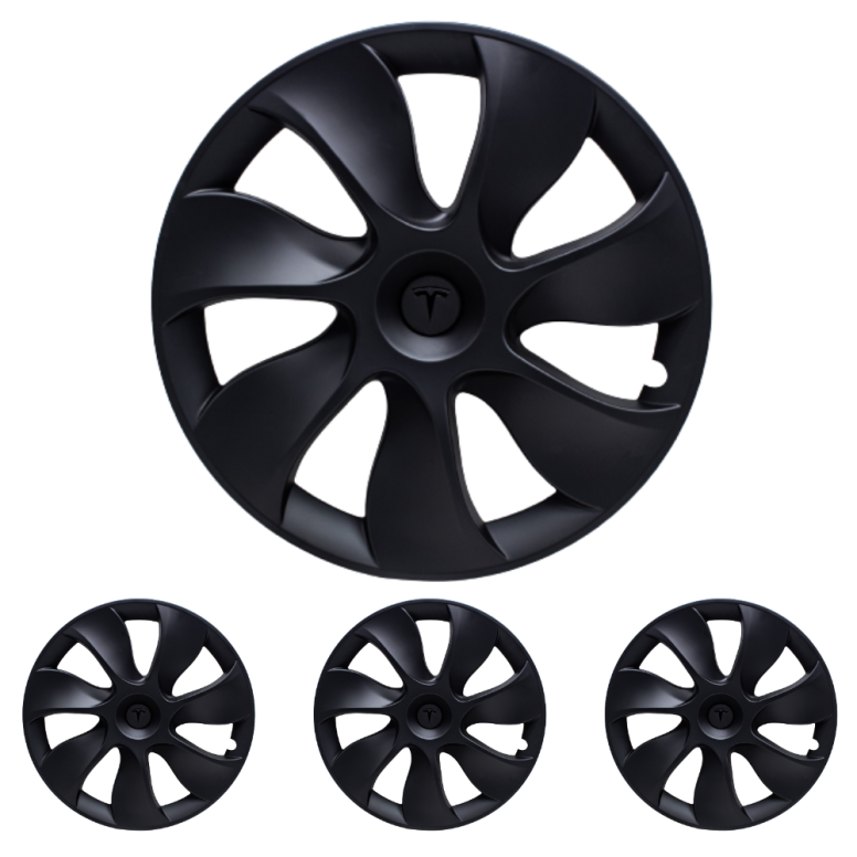 Juego de 4 tapacubos Uberturbine de 19 pulgadas para Tesla Model Y