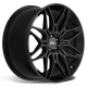 Kit of 4 DOTZ LongBeach black rims for Tesla Model Y (TUV certificate)