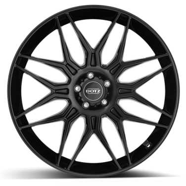 Conjunto de 4 jantes pretas DOTZ LongBeach para Tesla Model Y (certificado TUV)