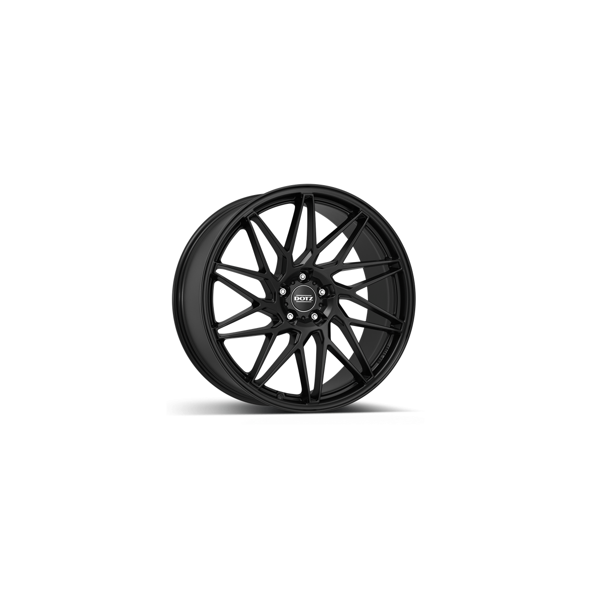Conjunto de 4 jantes pretas DOTZ Tanaka para Tesla Model Y (certificado TUV)