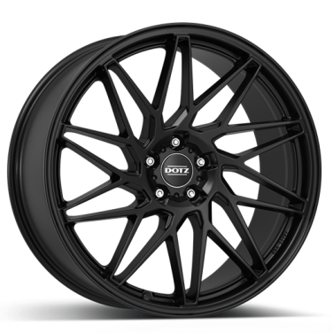 Conjunto de 4 jantes pretas DOTZ Tanaka para Tesla Model Y (certificado TUV)